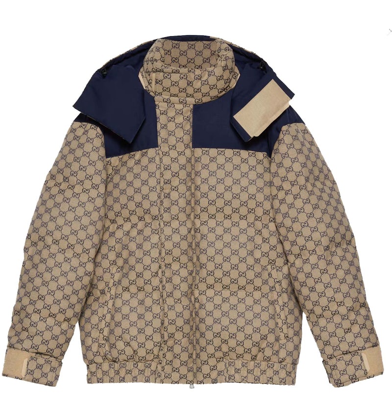 Piumino Giubbotto Gucci Uomo PIUMINO GG IN MISTO COTONE GUCCI