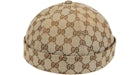 구찌 GG 코튼 캔버스 햇 베이지/에보니