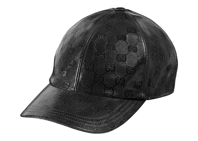 Gucci GG Crystal Baseball Hat Black in GG Crystal Canvas - CN