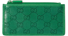 Gucci GG Crystal Card Case Green