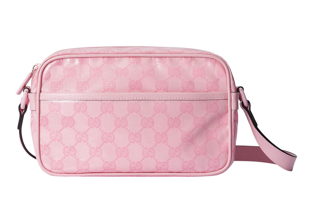 Pre-owned Gucci Gg Crystal Mini Shoulder Bag Pink