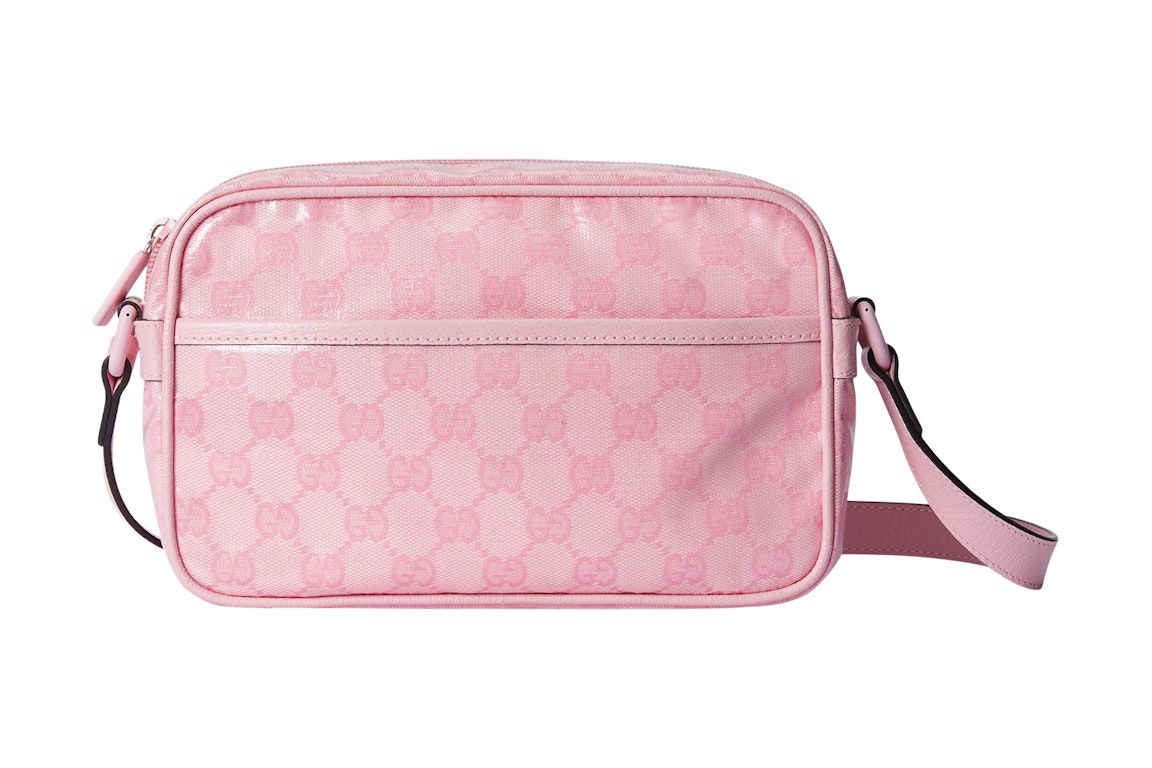 Pre-owned Gucci Gg Crystal Mini Shoulder Bag Pink