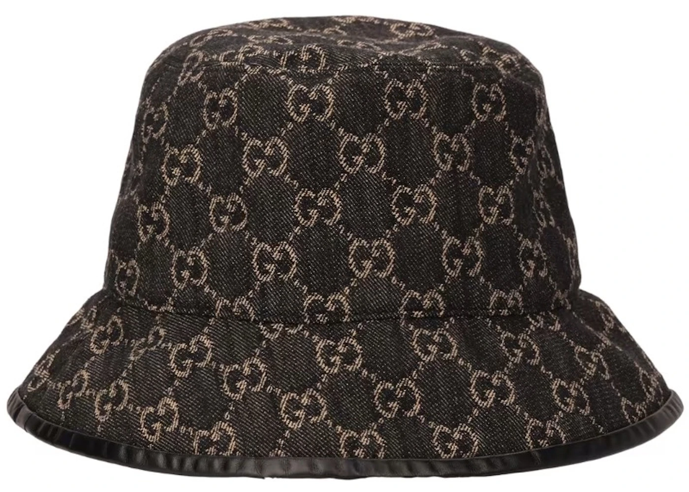 Gucci GG Denim Bucket Hat Black US