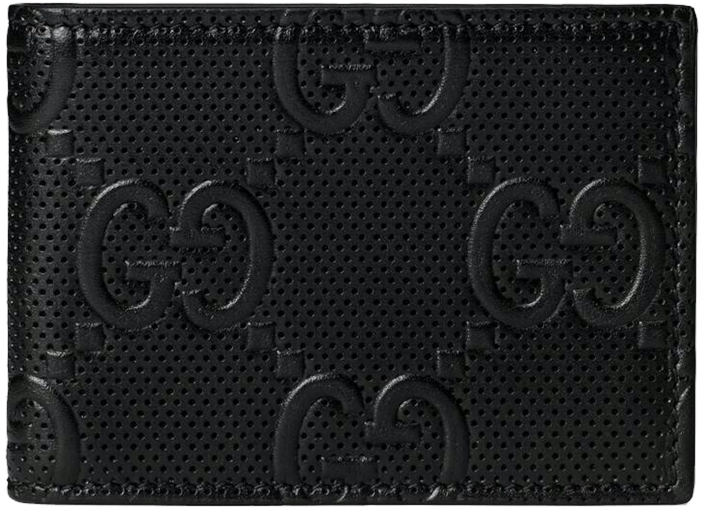 Givenchy Star Embossed leather Billfold Wallet $550 100% Authentic