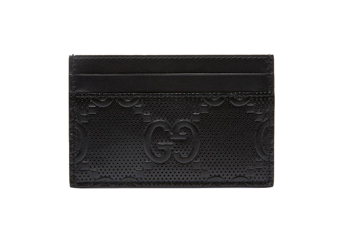 gg embossed card case