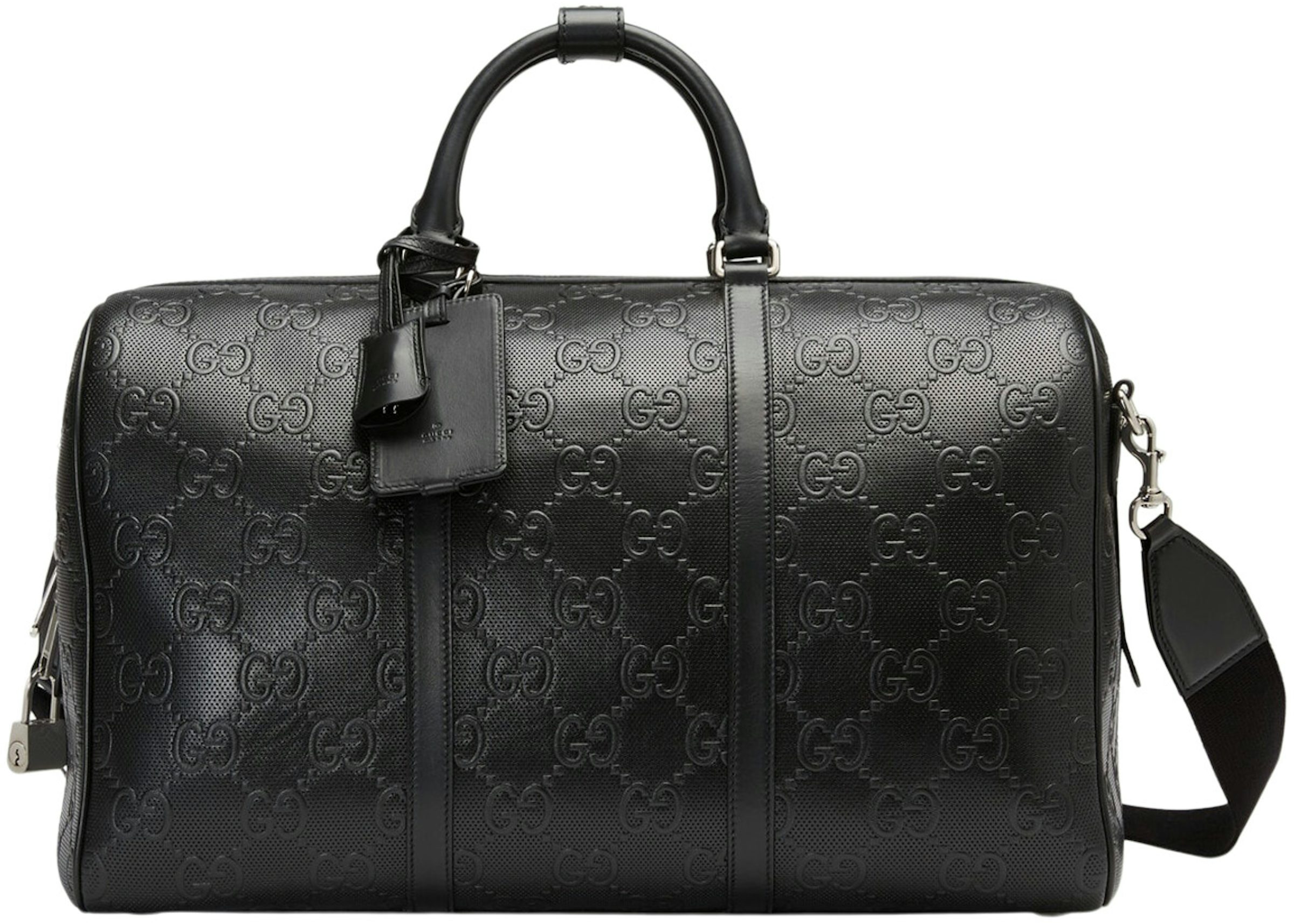 Shop GUCCI 2024 SS GG embossed large duffle bag (750444 AABDP 2154