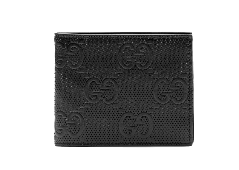gucci wallet embossed