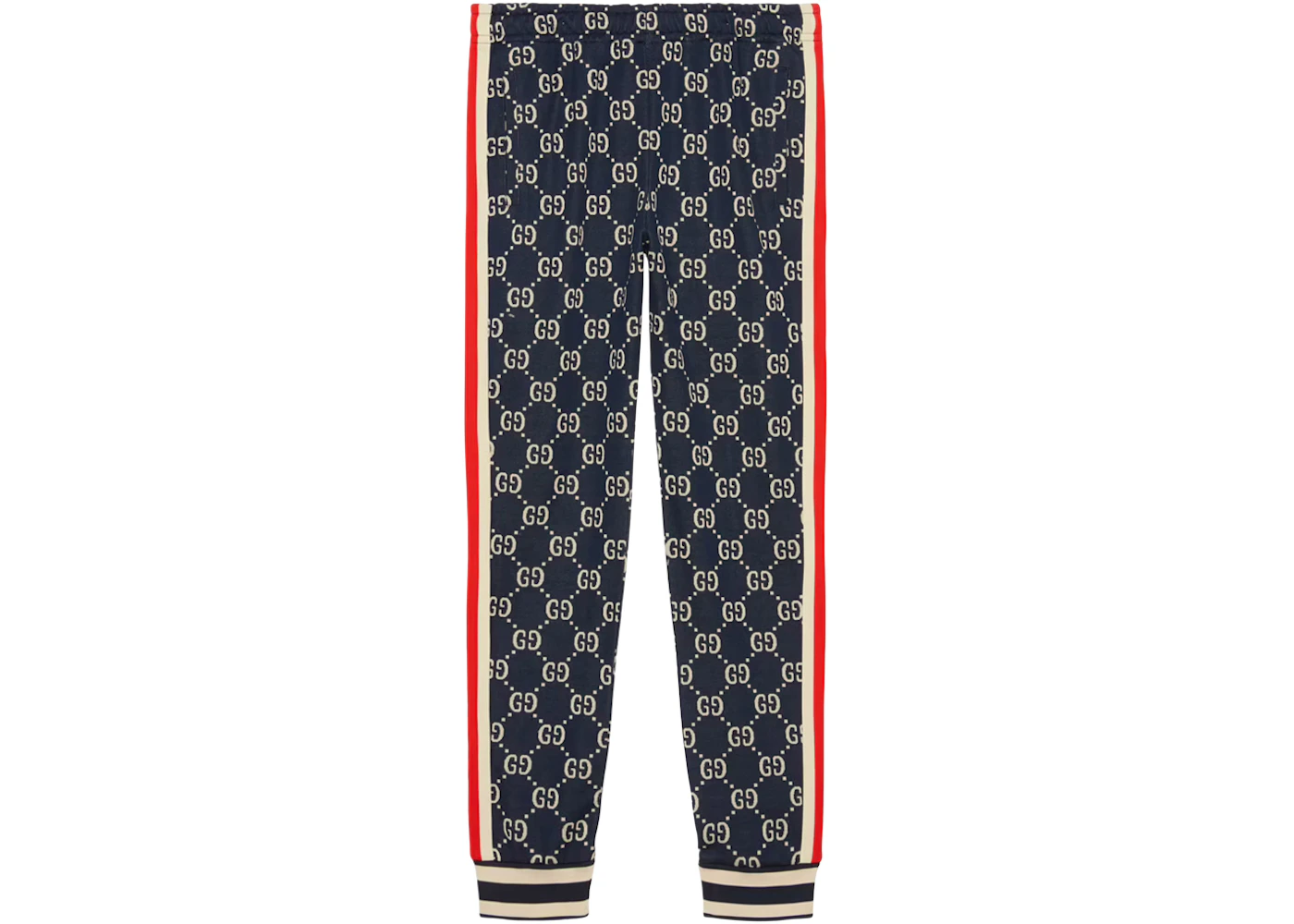 Pantalón de chándal Gucci GG Jacquard Azul/Marfil Hombre US