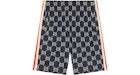 Gucci GG Jacquard Shorts Blue/Ivory