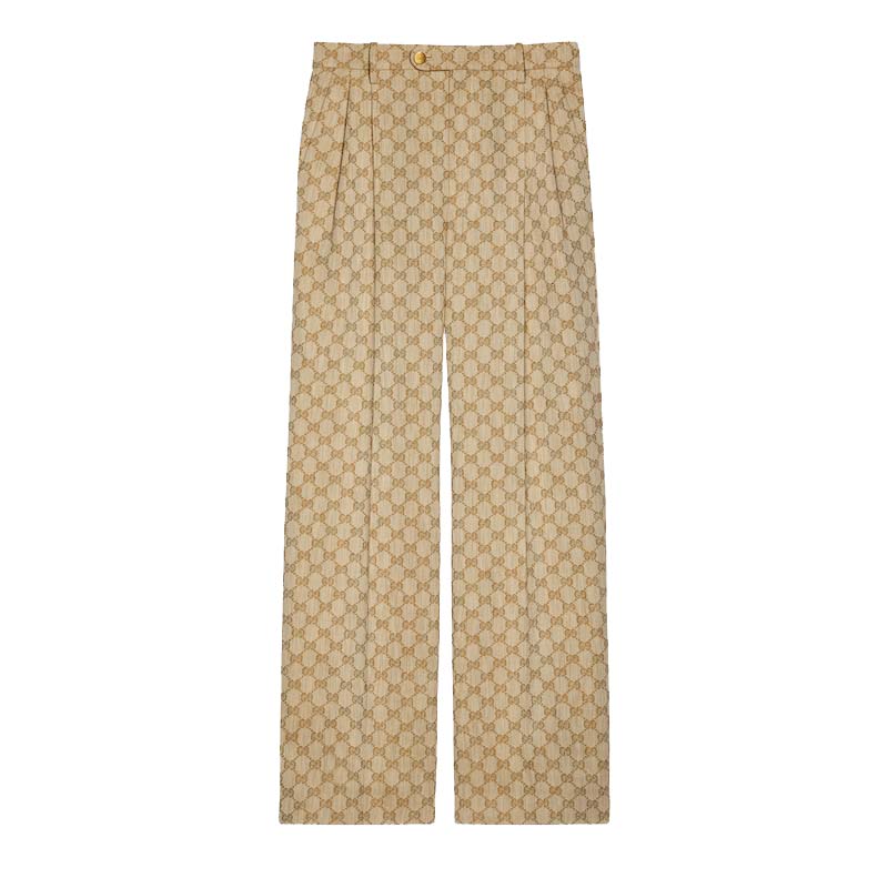 GUCCI: trousers for men - Beige | Gucci trousers 773653ZAPEF online at  GIGLIO.COM