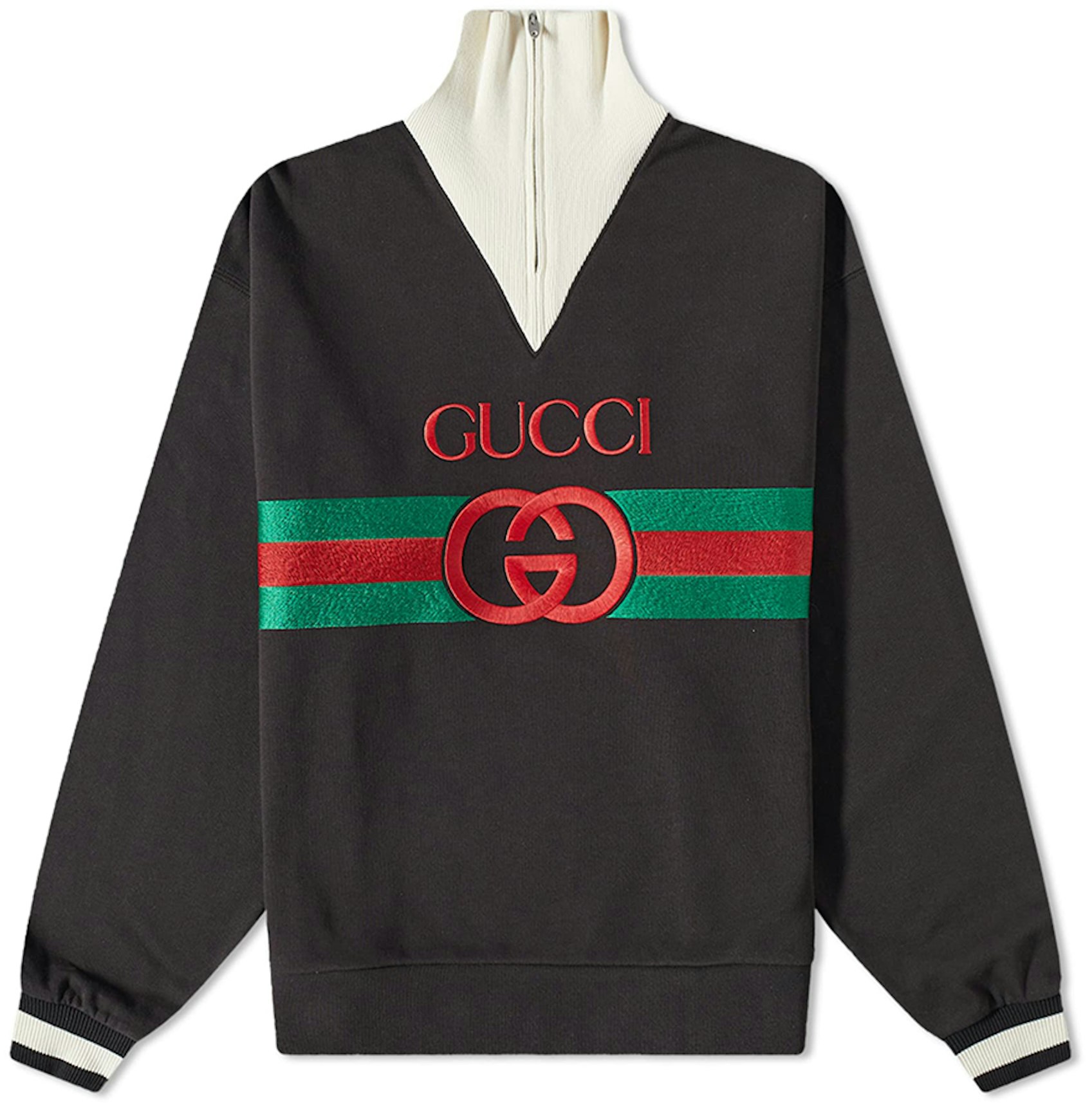 Gucci GG Logo Sweatshirt Navy/Multi SS23 Men's - US