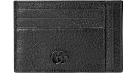 Gucci GG Marmont (10 Card Slots 1 Open Compartment) Card Case Black