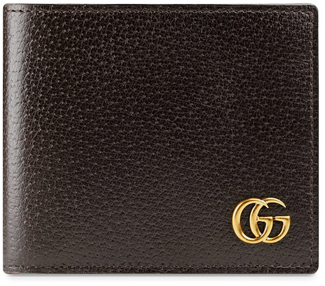 Gucci GG Marmont Keychain Zipped Wallet in Black