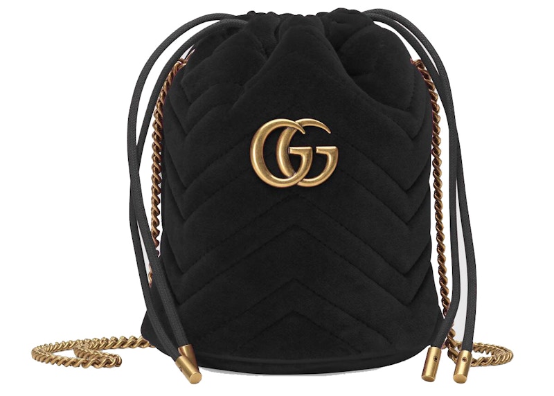 gucci bucket bag black