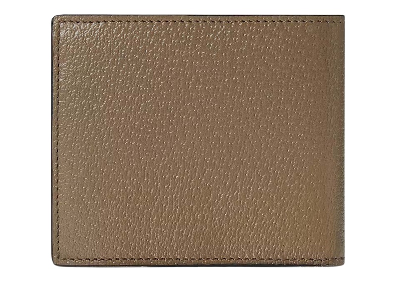Gucci GG Marmont Card Case Wallet Taupe in Leather with Silver-tone - US