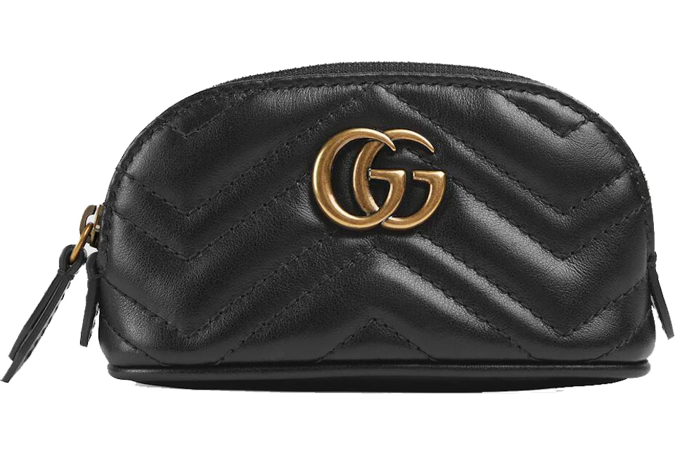Gucci GG Marmont Key Pouch Black
