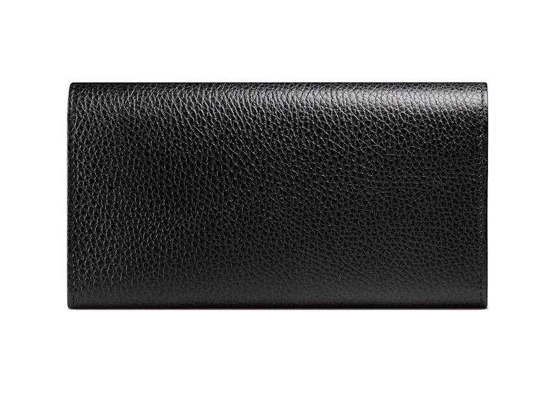 Gg marmont 2025 leather continental wallet