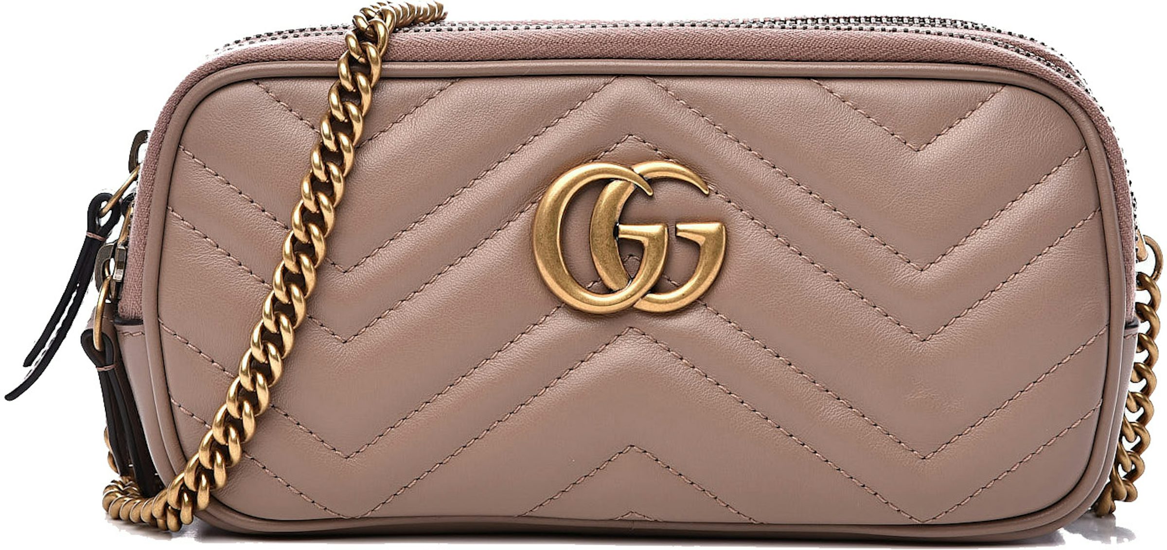 Gucci GG Marmont Chain Bag Matelasse Mini - GB