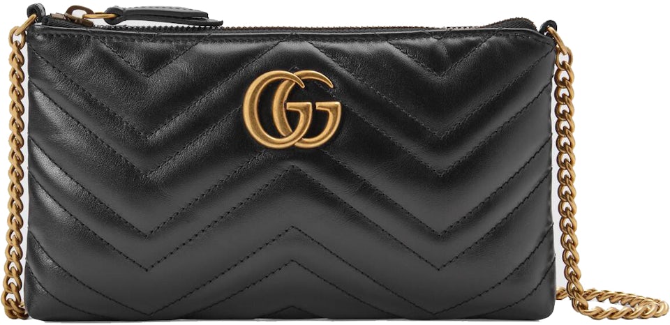 GG Marmont leather mini chain bag