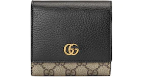 Gucci GG Marmont Medium Wallet Beige/Ebony