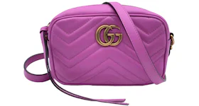 Gucci GG Marmont Mini Shoulder Bag Pink