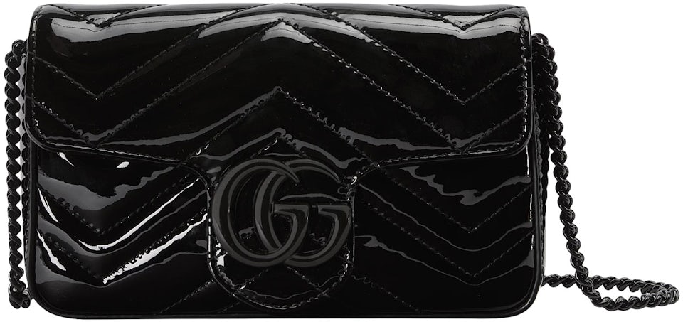 Gucci GG Marmont Matelasse Super Mini Bag White in Leather with