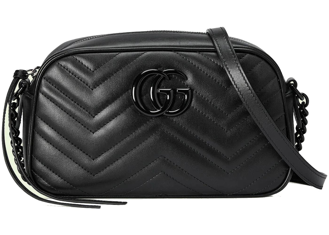 Sac à bandoulière Gucci GG Marmont Small Noir/Noir with Black-tone