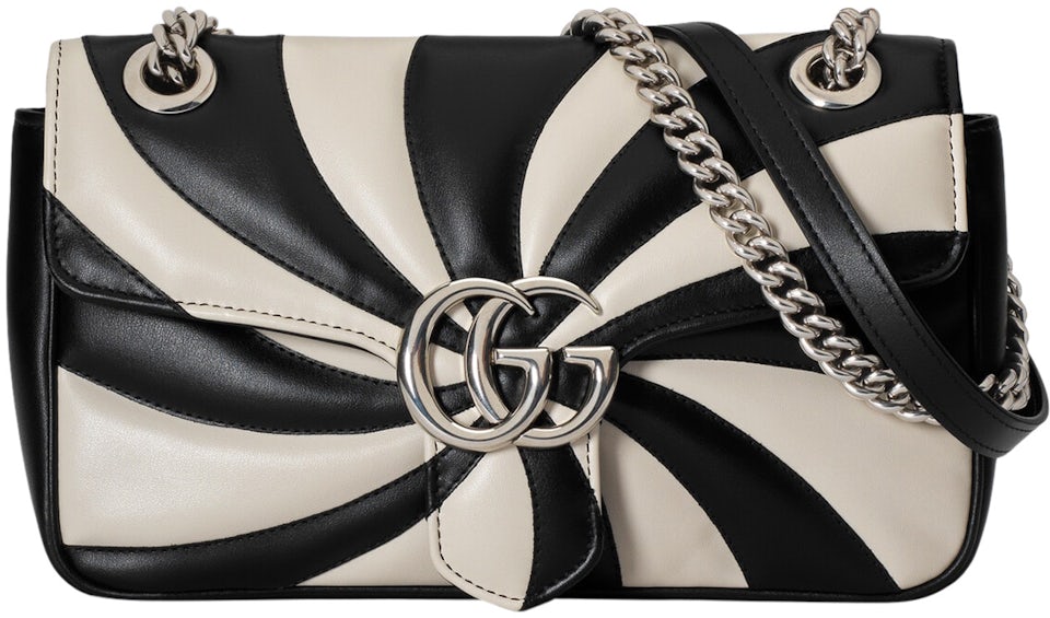 White GG Marmont mini quilted-leather cross-body bag