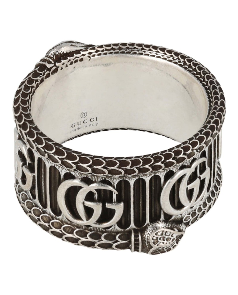Gucci GG Marmont Snake Ring Silver in Sterling silver DE
