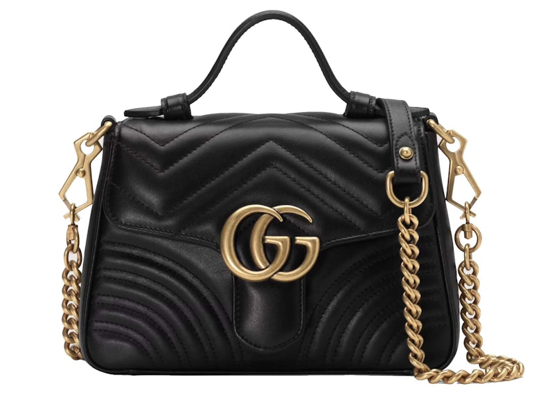 Gucci bag black discount marmont