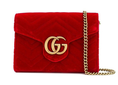 gucci marmont wallet on chain