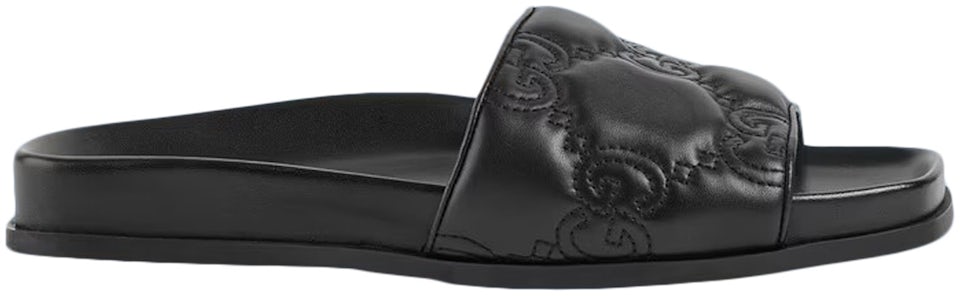 Gucci GG Monogram Flip Flop Sandals Size 9.5