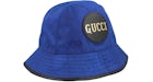 Gucci GG Monogram Bucket Hat Bright Blue
