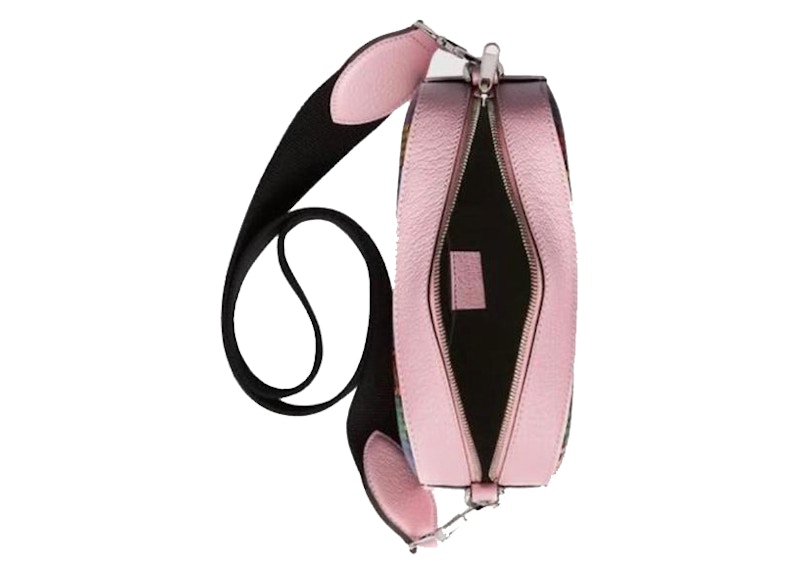 Gucci GG Psychedelic Camera Bag Multicolor in Leather with Goldtone US