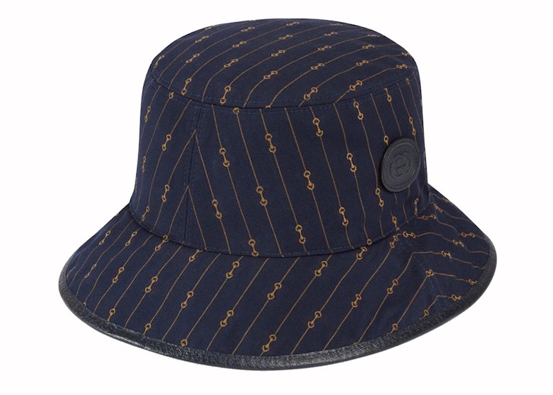 Gucci Gg Reversible Bucket Hat Blue