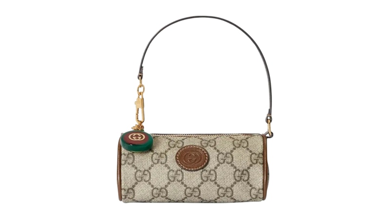 Gucci GG Supreme Canvas Mini Handbag Beige