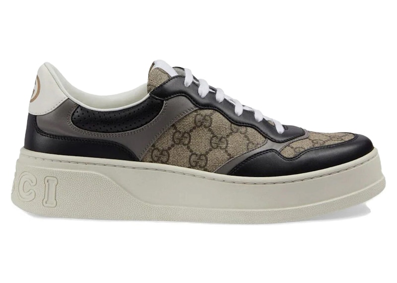 Gucci GG Supreme Sneaker Beige Ebony Men s 669582 UPGA0 1080 US