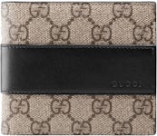 Gucci - Black Kingsnake GG Supreme Wallet - Men'S - Canvas/Leather pour  hommes