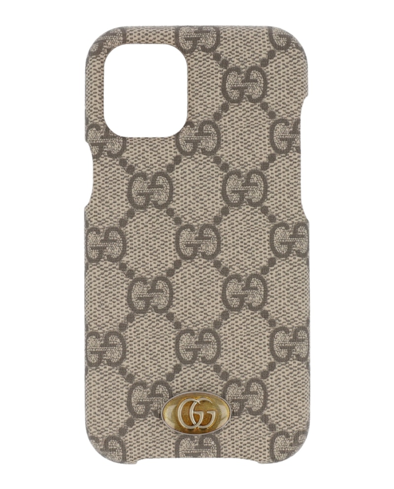 GUCCI - グッチ　GGスプリーム  iPhone12 mini　スマホケース　ベージュ Gucci GG Supreme iPhone 12 Mini Case Beige - JP