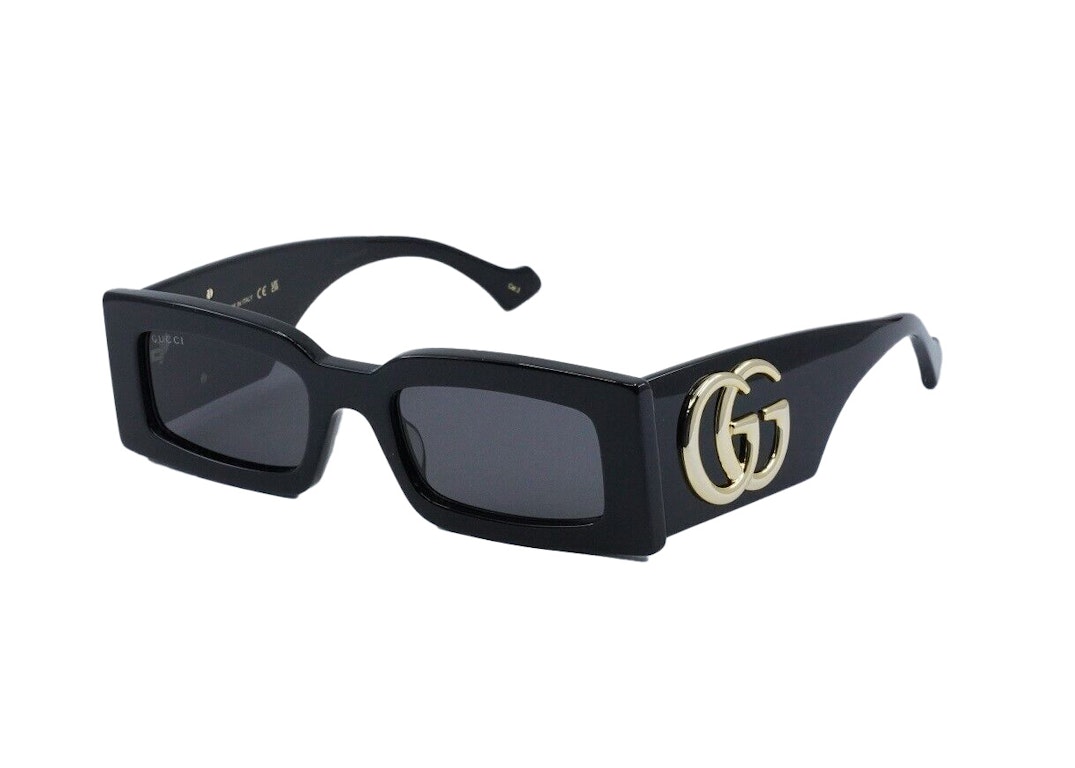 Pre-owned Gucci Generation Sunglasses Black/grey (gg1425s-001)