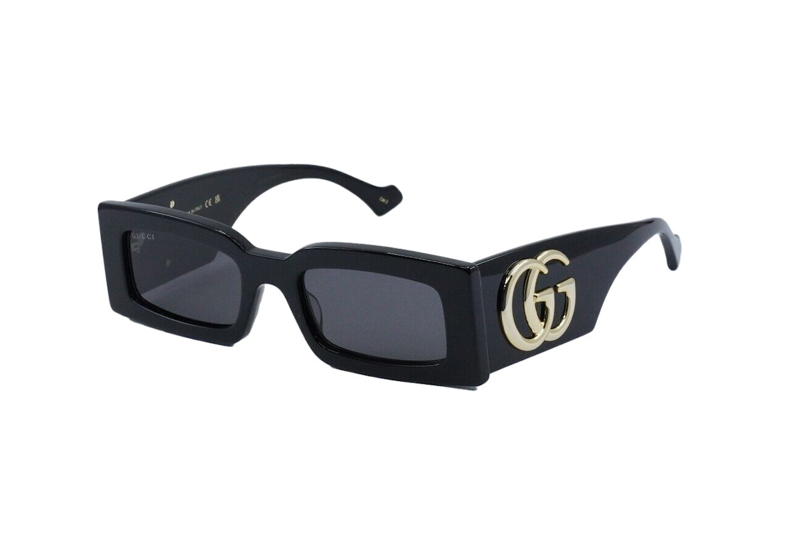 Pre-owned Gucci Generation Sunglasses Black/grey (gg1425s-001)