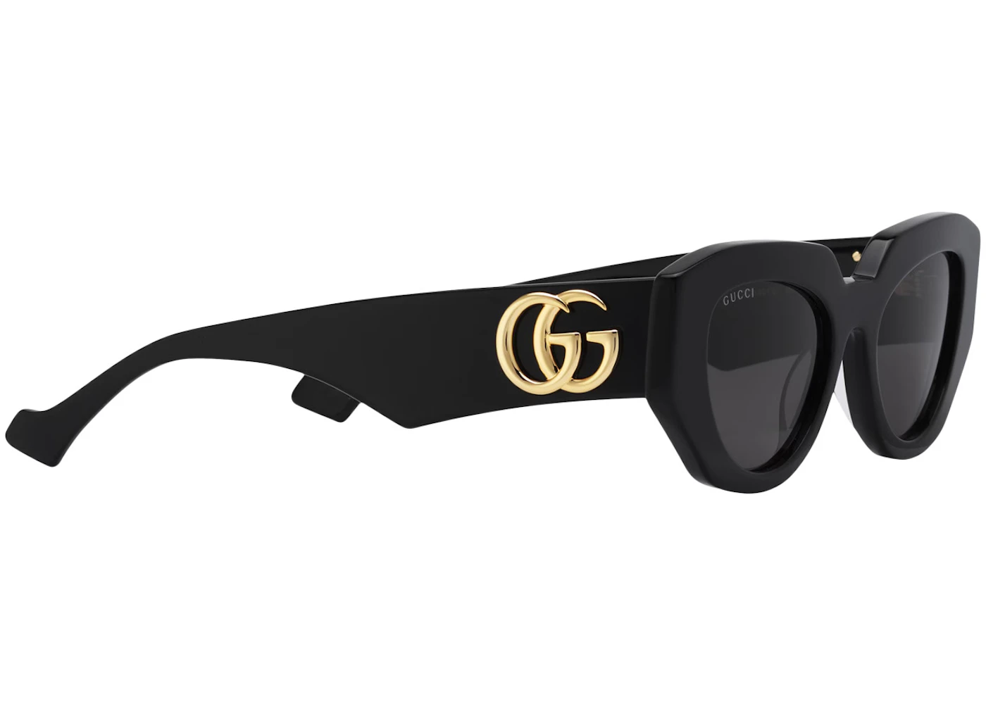 Gucci Geometric-Frame Sunglasses Black Acetate (‎755250 J0740 1012) in ...