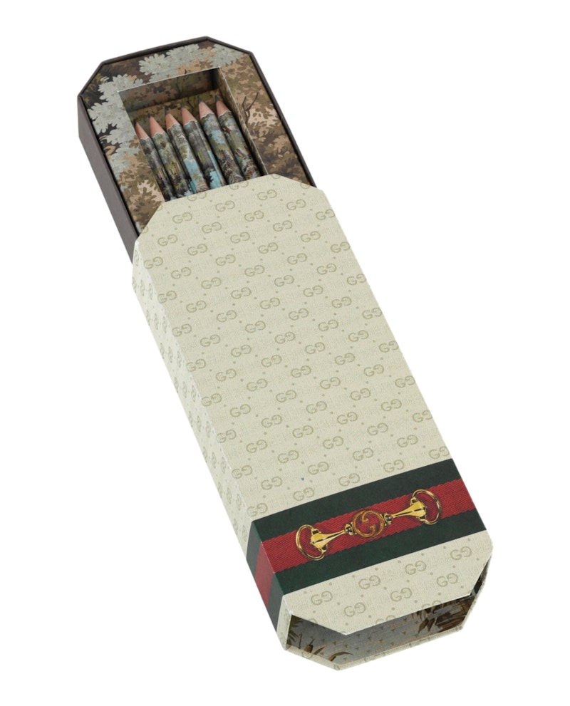 Gucci Graphic Print Pencils Multi