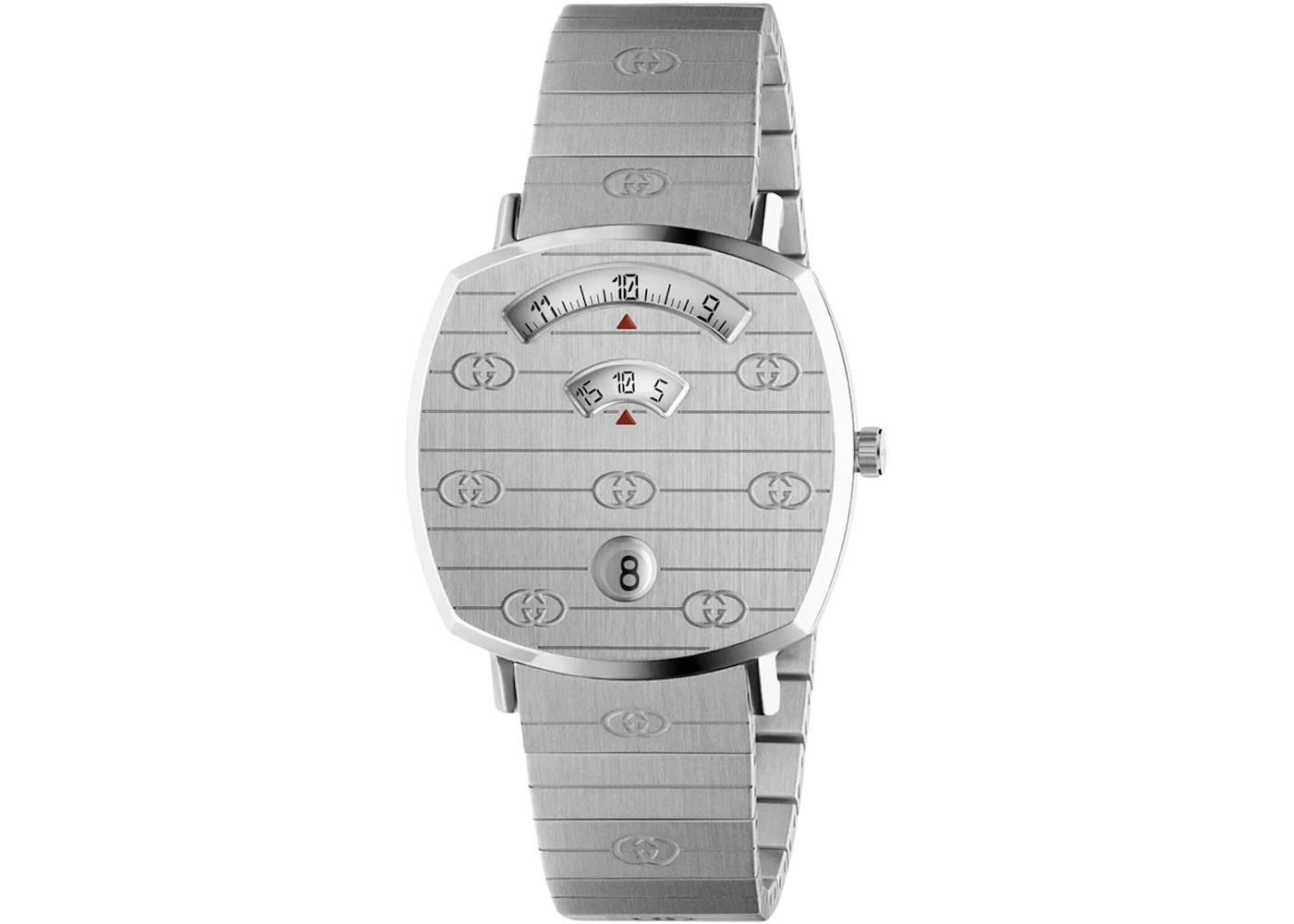 Gucci Grip YA157401 35mm in Stainless Steel - US