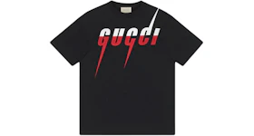 Gucci Gucci Blade Print T-shirt Black/Red/White