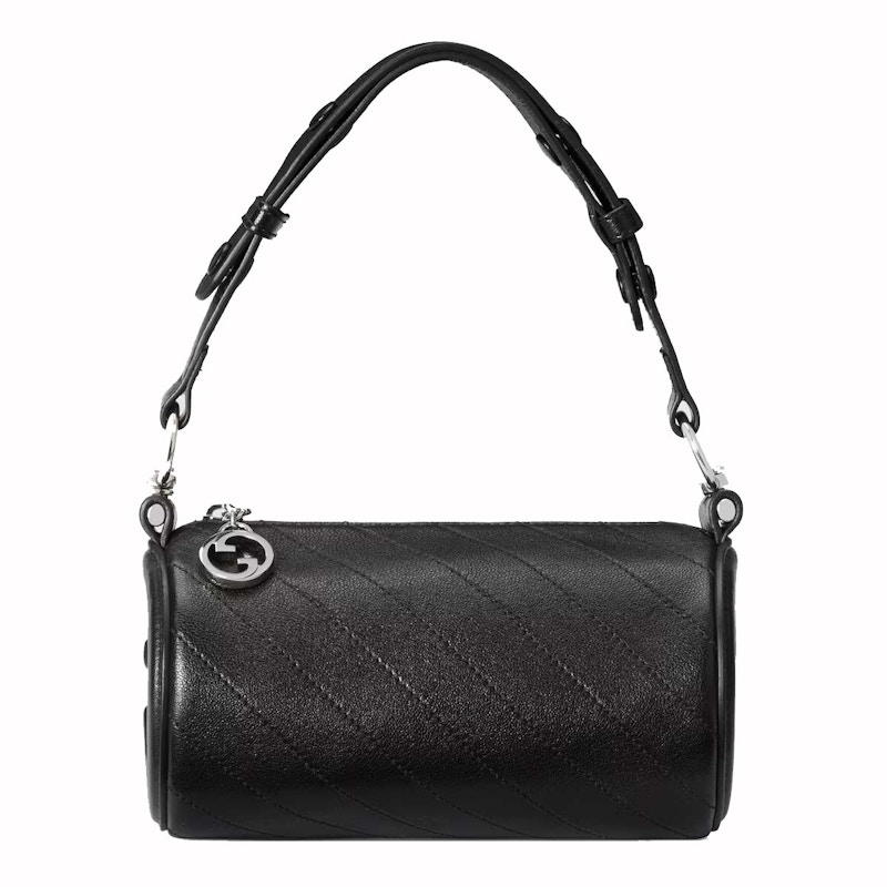 ショルダーバッグ・ポシェット GUCCI SMALL BLONDIE BLACK SHOULDER BAG Gucci Blondie Small Shoulder Bag Black in Leather with Gold