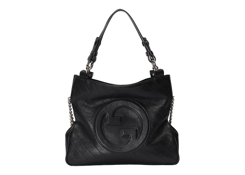 Gucci soho large 2025 leather hobo bag black