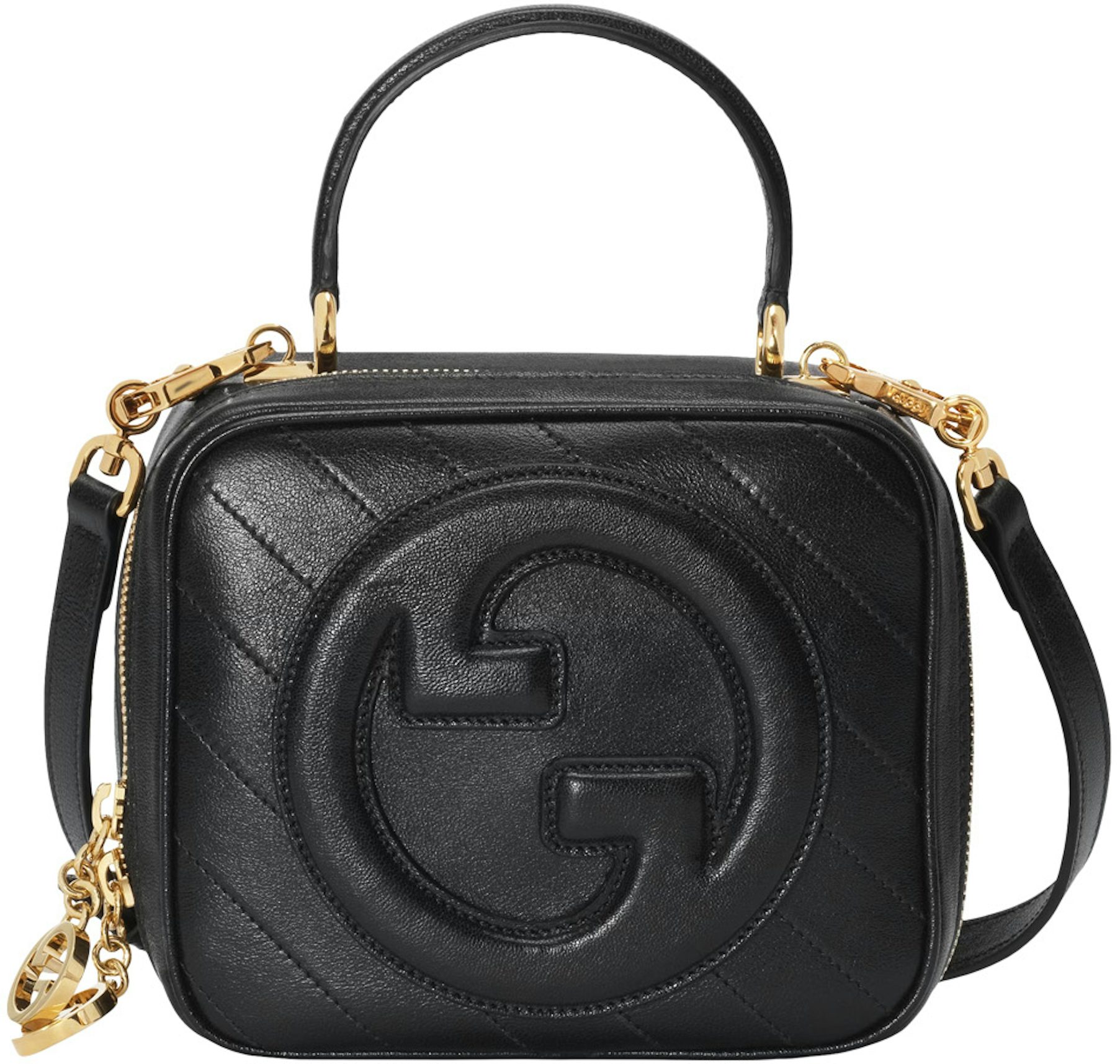 Gucci Blondie medium tote bag in black leather