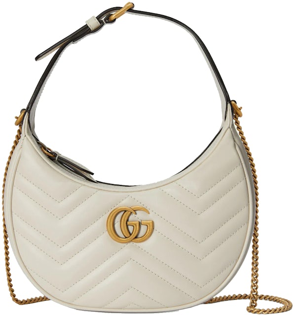 Gucci GG Marmont Matelasse Mini Bag White