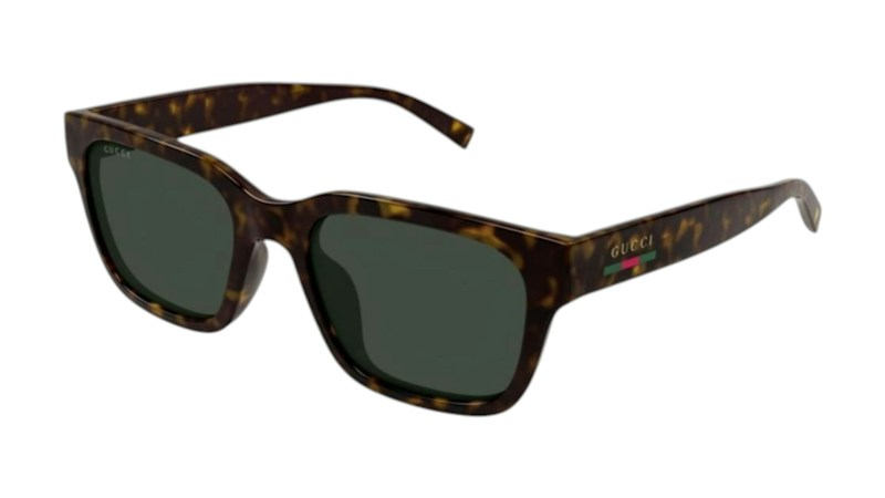 Cornici da vista Gucci Half Rimless (GG1901OA) nere e argento